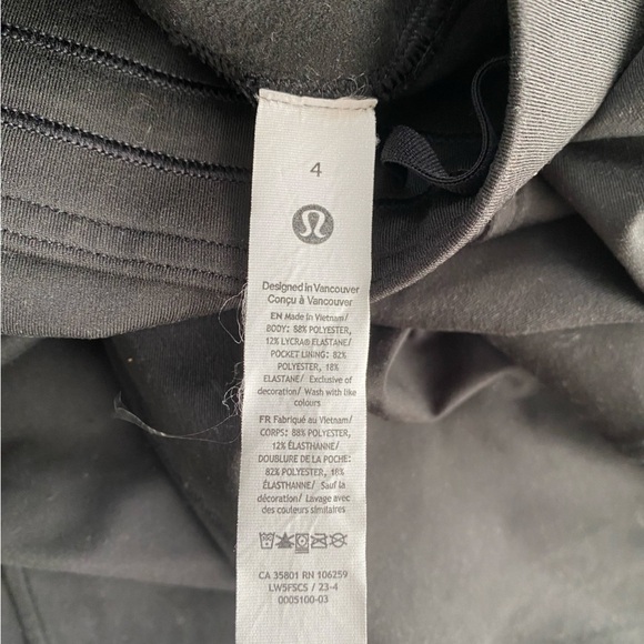 Lululemon Pants Women’s 4 Its Rulu Run Fleece High-Rise Jogger *Full Length - Picture 4 of 10